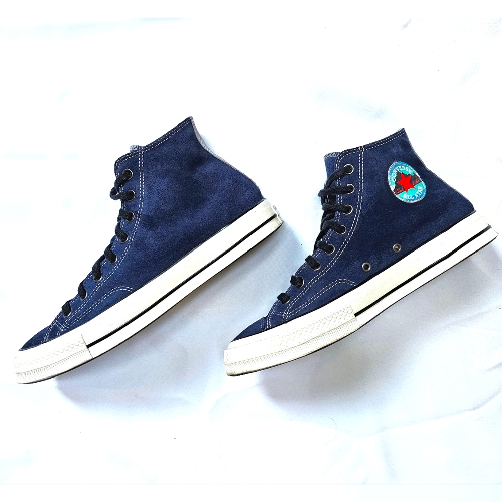 Custom Chuck ALL STAR's - Navy/Grey Suede